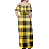 Clan Barclay Dress Modern Tartan Hawaii Dress ZY57 Clan Barclay Tartan Hawaii Dress